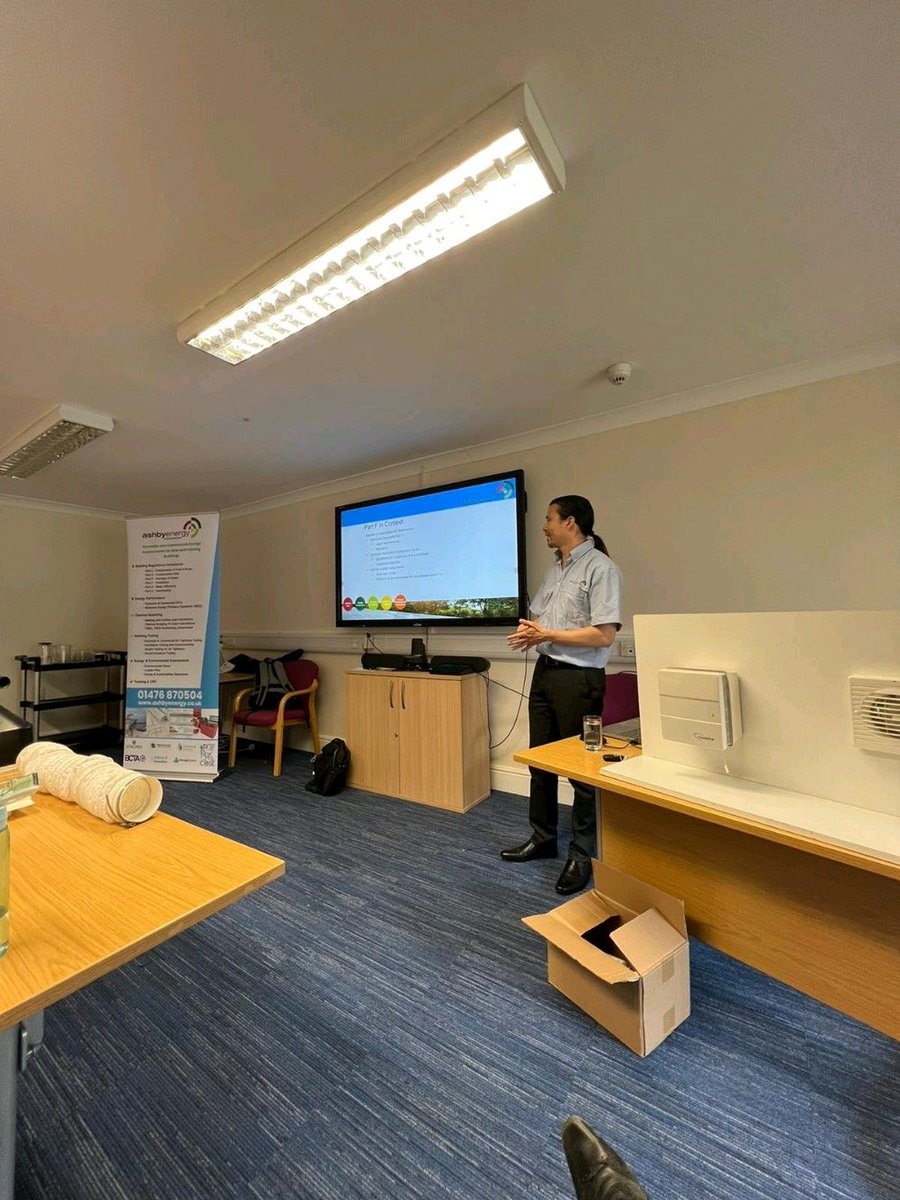 Ashby Energy Assessors LTD (@ashbyenergy) on Twitter photo Today we provided <a href="/CharnwoodBC/">Charnwood Borough Council</a> Building Control with CPDs on the new changes to Approved Document Part F and L.
If you are interested in booking a free CPD either online or in person, visit the link below:
ashbyenergy.co.uk/cpd
#building #cpd #training #buildingregulations Today we provided <a href="/CharnwoodBC/">Charnwood Borough Council</a> Building Control with CPDs on the new changes to Approved Document Part F and L.
If you are interested in booking a free CPD either online or in person, visit the link below:
ashbyenergy.co.uk/cpd
#building #cpd #training #buildingregulations