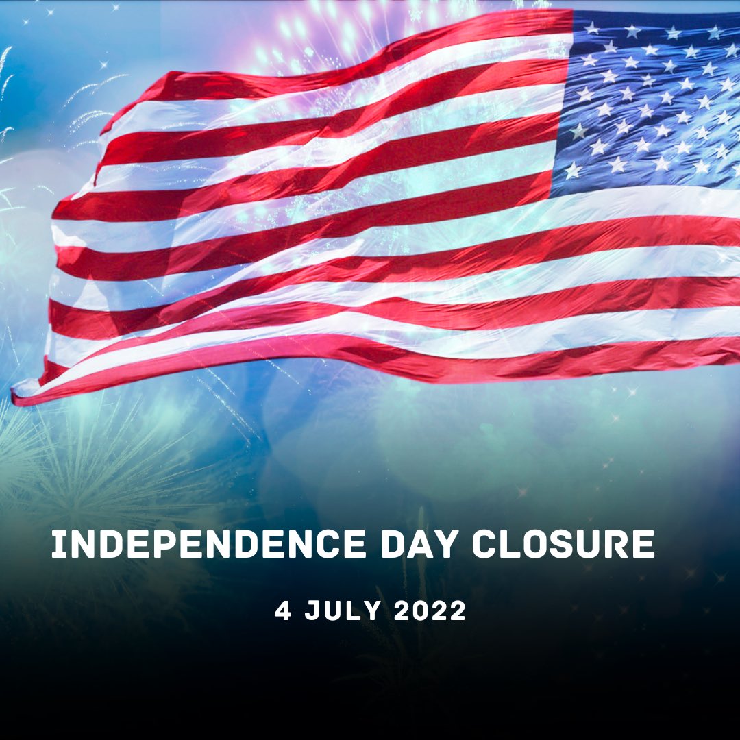 AppleVllyPolice's tweet photo. Our station lobby will be closed on Monday, July 4, 2022, in observance of Independence Day. We will reopen on Tuesday, July 5, 2022, at 8:00 am. For non-emergency services, please call (760) 956-5001, and dial 911 for all emergencies.
๐บ๐ธ๐ฝ๐บ๐ธ
#AppleValleyPD #SBCSD https://t.co/VYDXCwXdgg