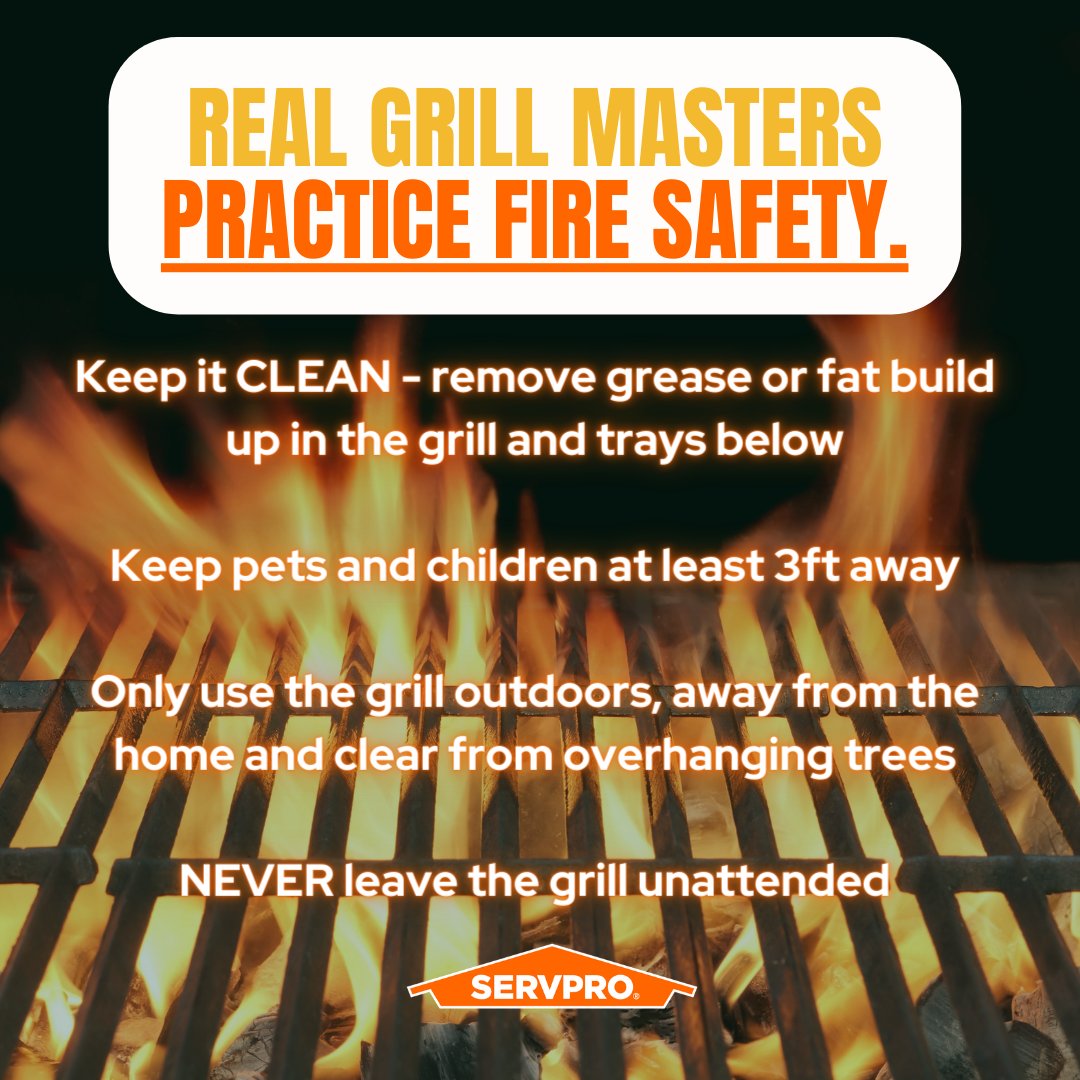 July is the peak month for grill fires. Make sure your family #GrillMaster also masters these #firesafety tips. 🔥

Find more grilling safety tips from the NFPA here: bddy.me/3y9YS2K