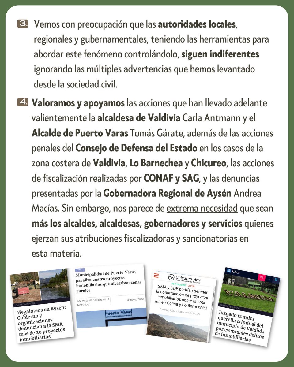 RaicesDelViento's tweet photo. 33 organizaciones comprometidas con la protección del patrimonio cultural y natural y con un futuro que nos permita vivir a todos y todas en armonía, ponemos la alarma sobre lo que está sucediendo como consecuencia del descontrolado crecimiento de las parcelaciones. (1/2) https://t.co/BM7xd1fUWE