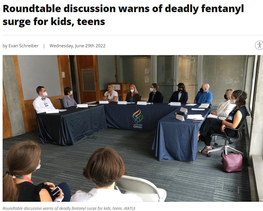 Media coverage from our youth and fentanyl roundtable yesterday. Thanks to <a href="/kptv/">KPTV</a>, <a href="/KATUNews/">KATU News</a>, <a href="/KVALnews/">KVAL News</a>, <a href="/KGWNews/">KGW News</a>.