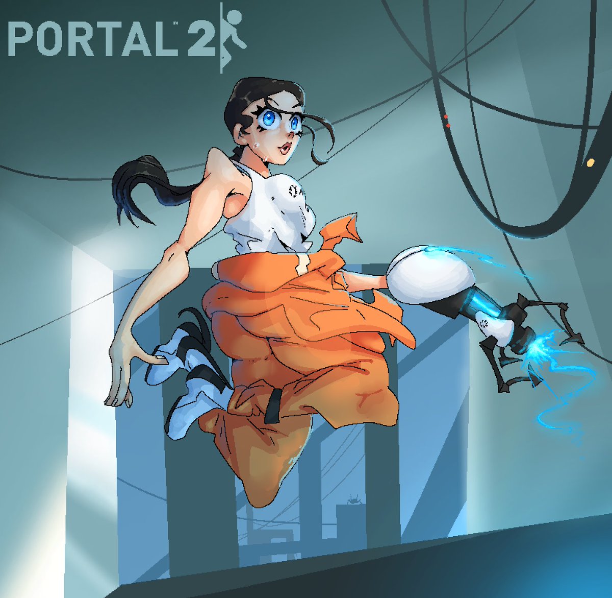 Portal 2 nude mode фото 111