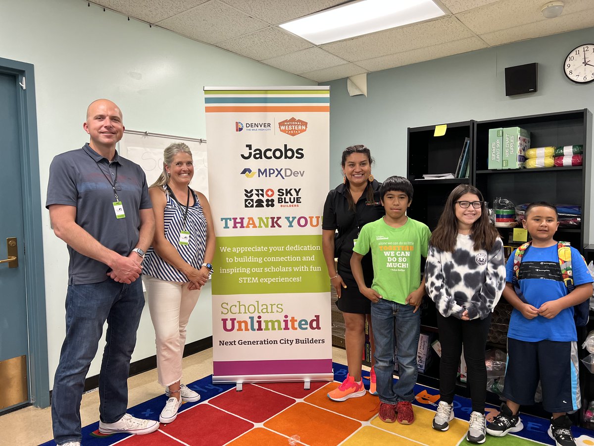 Thank you again to our incredible sponsor, MPXDev for being a part of our part of Next Generation City Builders. Our scholars love having volunteer days and learning new hands-on activities!