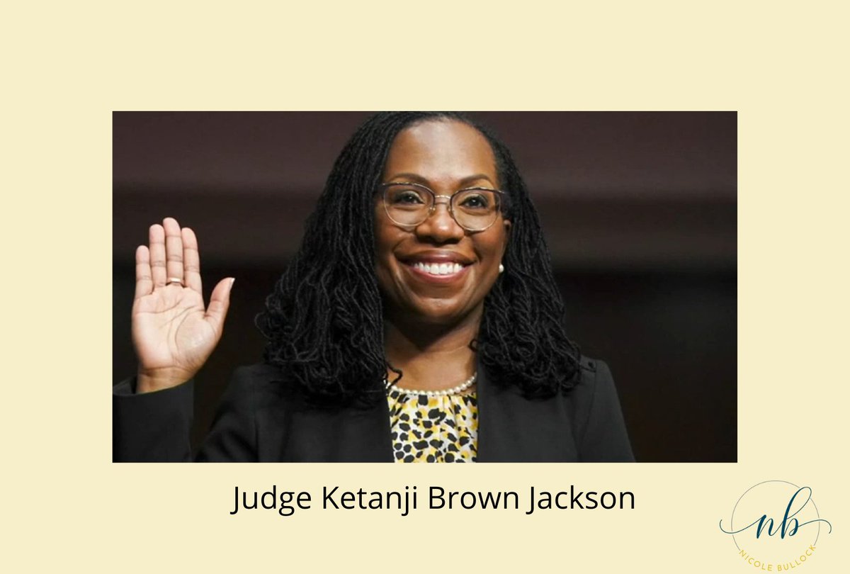 Today Judge Ketanji Brown Jackson is set to be sworn into the Supreme Court making history as the first female African-American on the nation's highest court. A great day indeed! #HERstory #KetanjiBrownJackson #supremecourt #leadership #womenempowerment #Justice #Equality