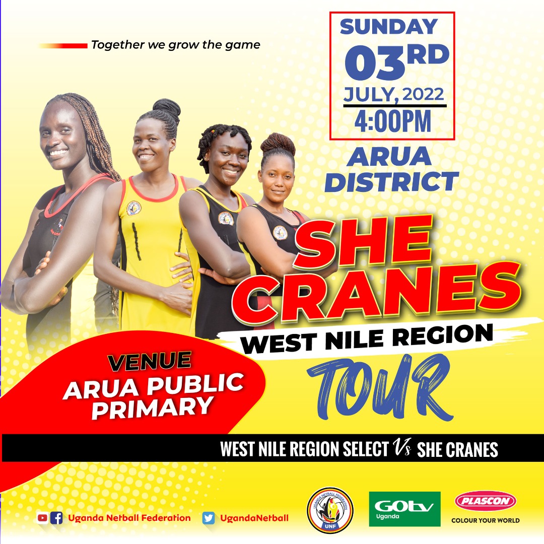 OWEN EZAGA (@owen70448351) on Twitter photo The she cranes will have a friendly match with WestNile select the Sunday.
<a href="/westnile_tv/">Westnile TV</a> <a href="/onziofficial/">-AWONGO-</a> <a href="/SheCranes/">The SheCranes</a> The she cranes will have a friendly match with WestNile select the Sunday.
<a href="/westnile_tv/">Westnile TV</a> <a href="/onziofficial/">-AWONGO-</a> <a href="/SheCranes/">The SheCranes</a>