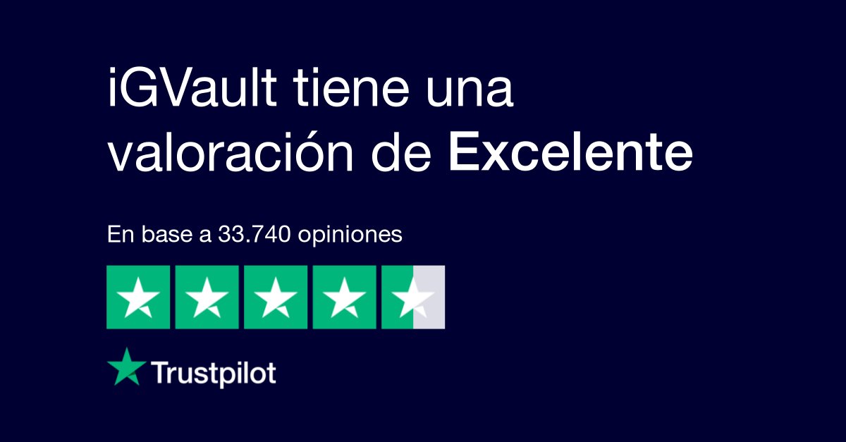 IGVault on Twitter "¡Nuestros clientes nos han dado una valoración de