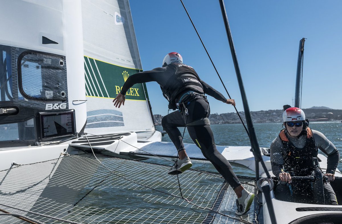 #CaptionThis✍️

この写真にタイトルをつけるとしたら？✍️

#SailGP | #セーリング