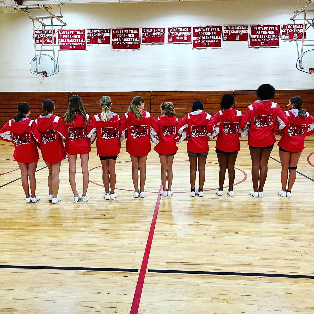 CheerSft's tweet photo. Our last summer practice until the end of July! Great job girls! Your new jackets look amazing!! #proudtobesft #cheerrocks https://t.co/Jkjdb6vl4F