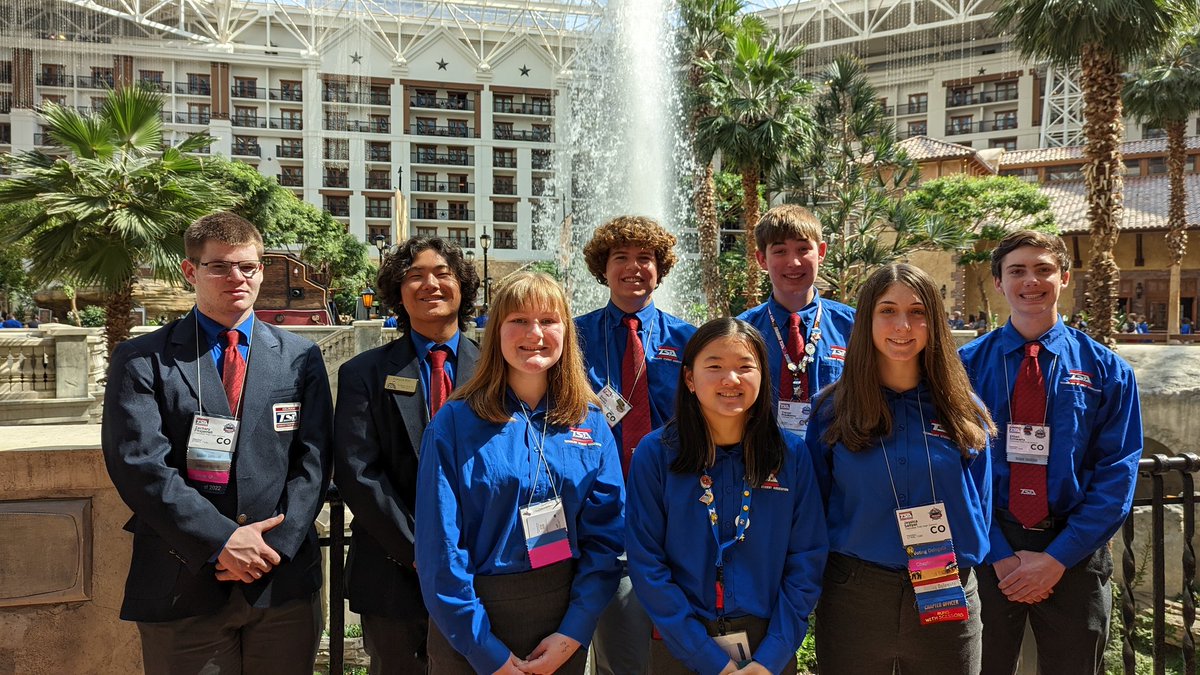 _CTTSA's tweet image. Congrats to all our wonderful Cherokee Trail TSA members for a very successful national conference. Couldn't ask for better students. @CTHSConnect