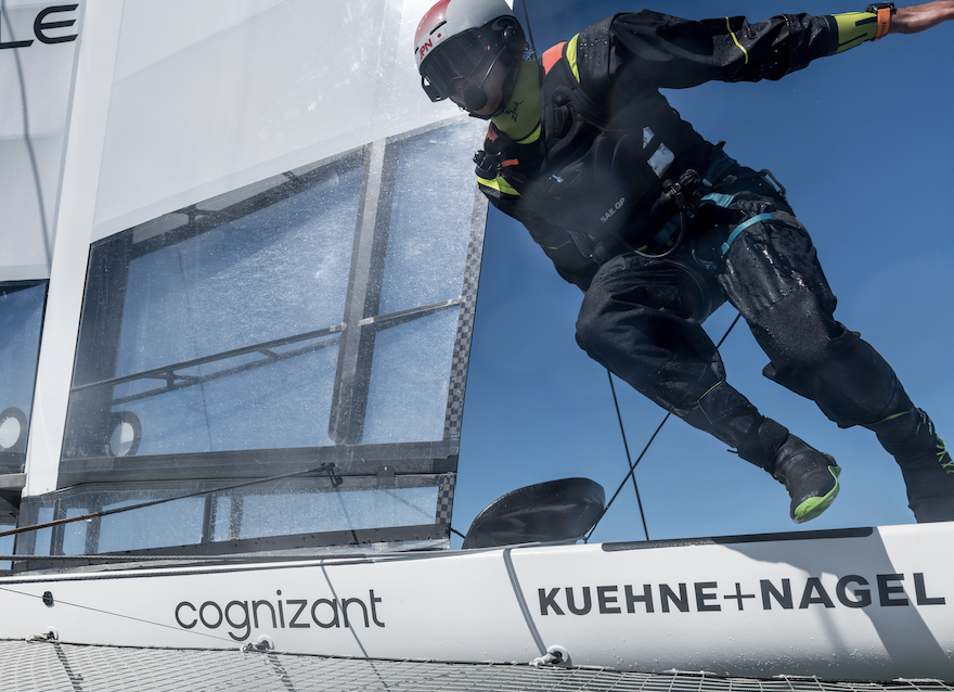 週末へ向けジャンプ↗️
良い週末を✨

Jump into the weekend! ↗️✨

#SailGP | #セーリング