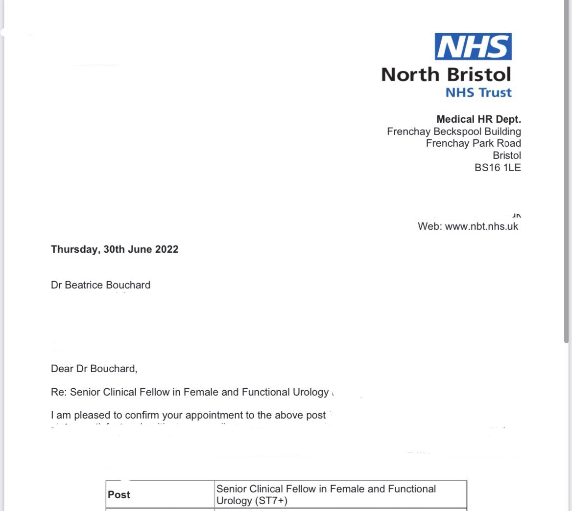 Beatrice Bouchard (@beatricebouch) on Twitter photo Beyond excited to pursue a fellowship in female and functional urology starting October 2023 at <a href="/bui_nbt/">NBT_BUI</a>! <a href="/urohash/">Prof. Dr. H. Hashim</a>
<a href="/NorthBristolNHS/">North Bristol NHS Trust</a> Beyond excited to pursue a fellowship in female and functional urology starting October 2023 at <a href="/bui_nbt/">NBT_BUI</a>! <a href="/urohash/">Prof. Dr. H. Hashim</a>
<a href="/NorthBristolNHS/">North Bristol NHS Trust</a>