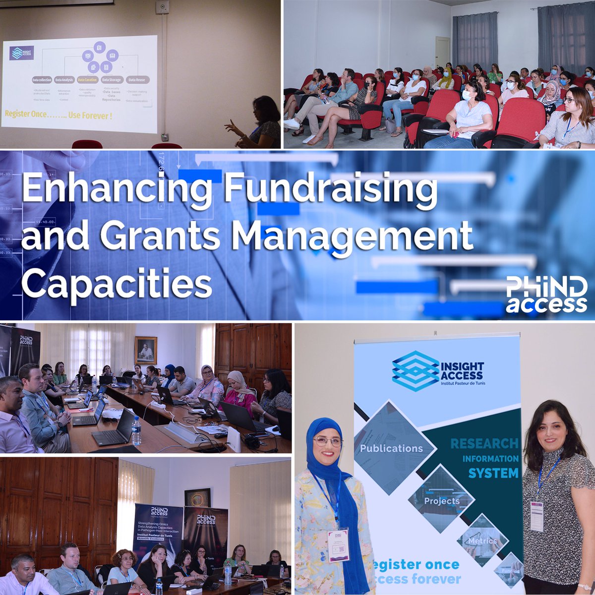PHINDaccess #workshop ✅
“Enhancing Fundraising and Grants Management Capacities”
Access the program 👉phindaccess.org/images/program…
<a href="/Pasteur_Tunis/">Institut Pasteur de Tunis 🇹🇳 معهد باستور تونس</a> 
<a href="/institutpasteur/">Institut Pasteur, since 1887</a>
<a href="/CRGenomica/">Centre for Genomic Regulation (CRG)</a>