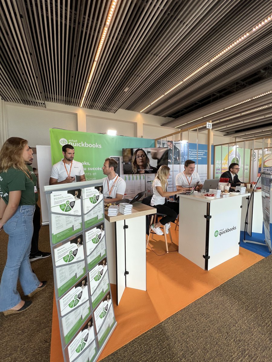 QuickBooksEC's tweet image. 🔴 En direct du Congrès @IFECsyndicat : notre dream team a largué les amarres au STAND N°23 ⚓ Venez nous faire un coucou aujourd&apos;hui ou demain toute la journée ! 

(Y&apos;a pire comme cadre 😏)