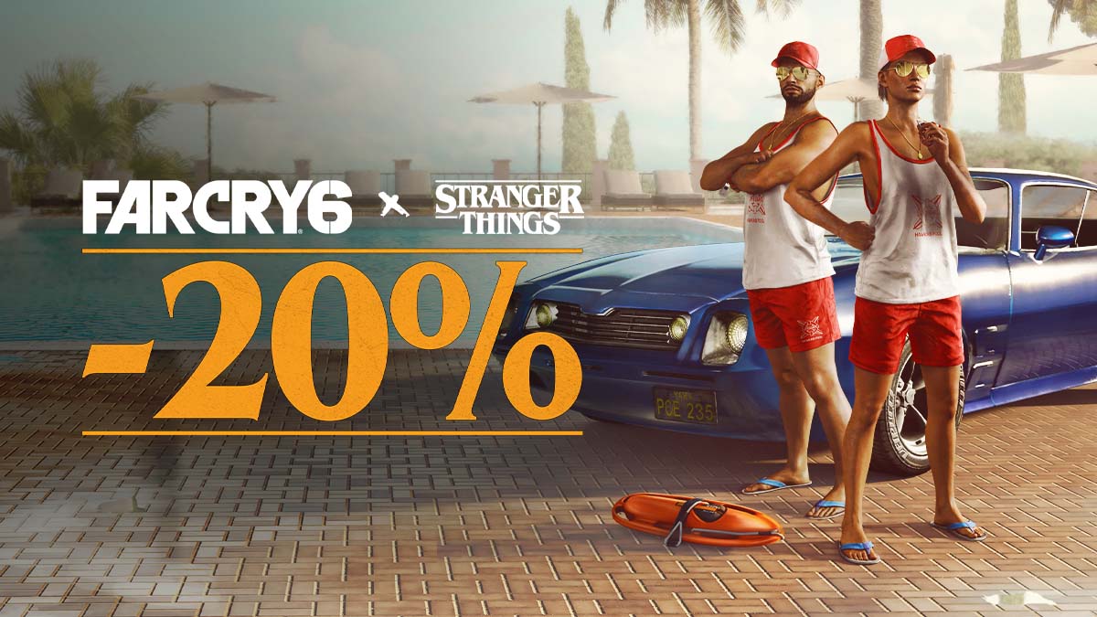 Far Cry on X: Get ready for #StrangerThings4 and enjoy this good retro  vibe with our Stranger Things Bundles, now 20% off! #FarCry6  @Stranger_Things  / X