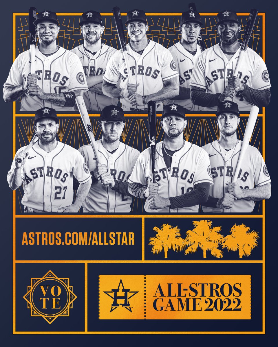 Astros All-Star 2021 ballot Phase 1 update