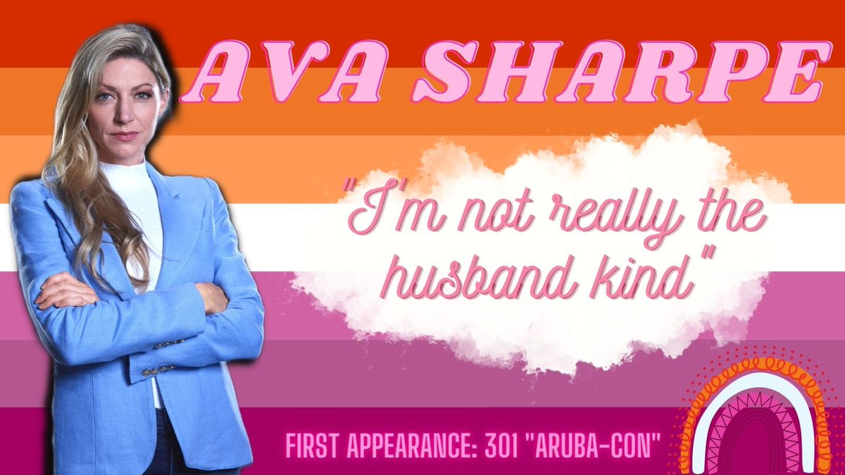 AVA SHARPE - Lesbian

Captain of the Legends. Former Director of The Time Bureau.

First appearance in 301 "Aruba-Con"

Played by Jes Macallan

<a href="/jesmacallan/">Jes Macallan</a> 

Tell us ten things you like about her!

#SaveLegendsOfTomorrow