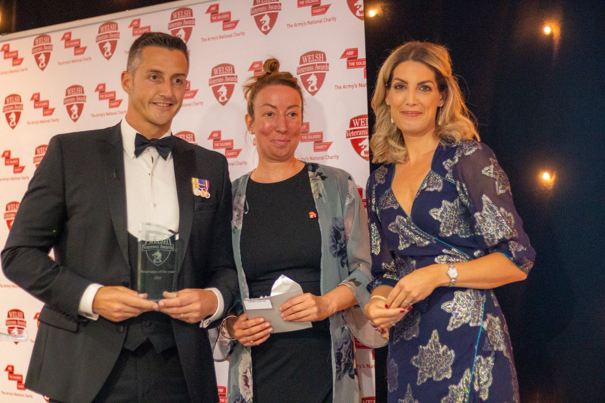 Massive congratulations to this years Welsh #veteransawards winner of the Inspiration of the year award Dan Stanley. Keep up all the good work! - Pretend by Liz Wright from @PorterBridgend