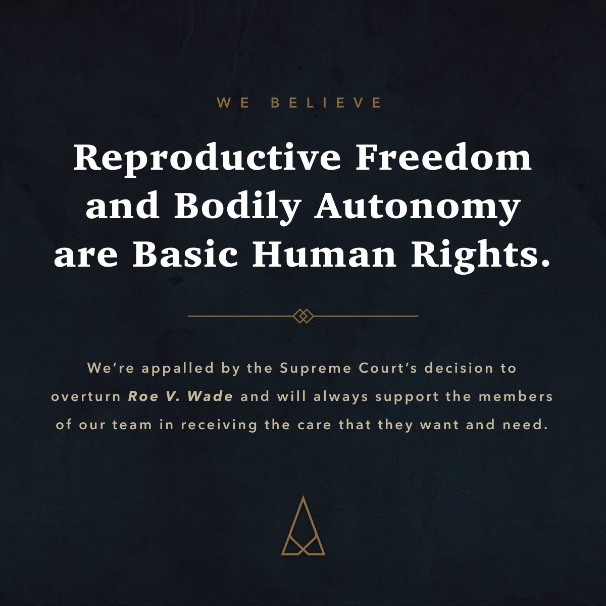 We're a tiny new business with big aspirations, but our values have been clearly defined since day one: to prioritize authenticity, promote inclusion, empower creativity, and to use our platform to support positive change on the issues of human rights. #DontBanEquality