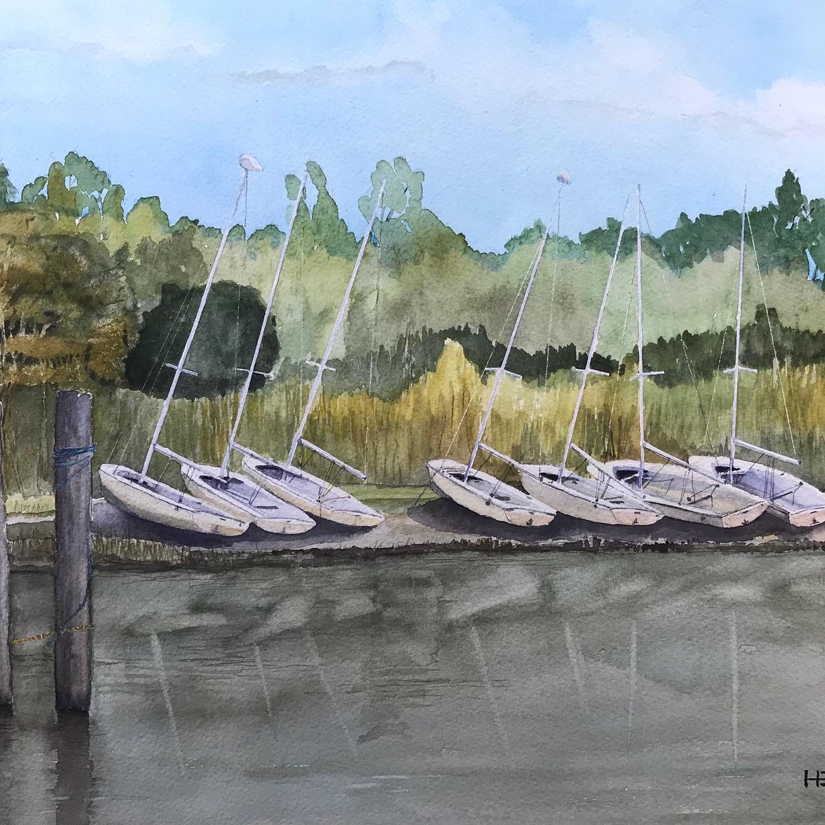 herbwilley's tweet photo. Bless You Boats. 11”x 24”
Boats At BWYC 13.75”x12”
Transparentwatercolors by Herb Willey

#art #paintings #transparentwatercolors #soloexhibit #prac #mosspointfineartgallery #blessyouboats #boatsatbwyc #boats https://t.co/nwohfo83e5