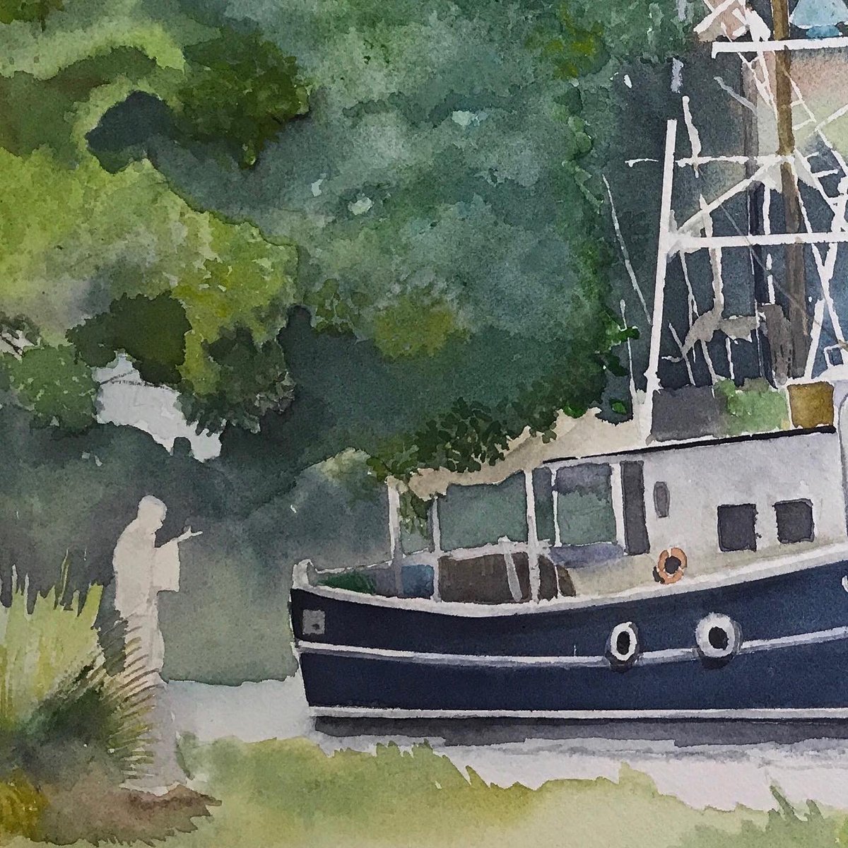 herbwilley's tweet photo. Bless You Boats. 11”x 24”
Boats At BWYC 13.75”x12”
Transparentwatercolors by Herb Willey

#art #paintings #transparentwatercolors #soloexhibit #prac #mosspointfineartgallery #blessyouboats #boatsatbwyc #boats https://t.co/nwohfo83e5