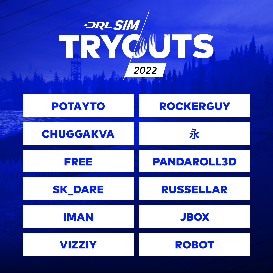 DroneRaceLeague's tweet photo. Congratulations to our Top 24 finalists of DRL SIM Tryouts! Good luck at finals tonight 🚀 #DRL #DRLSIM #SIMTryouts https://t.co/pZvDaRcV7g