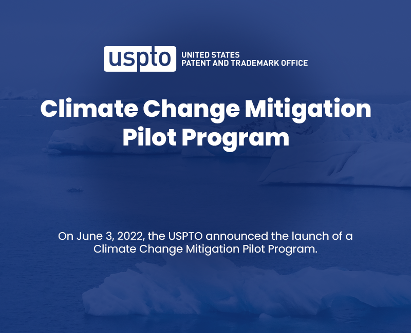 Craige_Thompson's tweet photo. The Climate Change Mitigation Pilot Program is designed to positively impact the climate by accelerating the examination of patent applications for innovations that reduce greenhouse gas emissions.

Learn more: https://t.co/HKHAaj7Y5T https://t.co/S6H5InSg9S