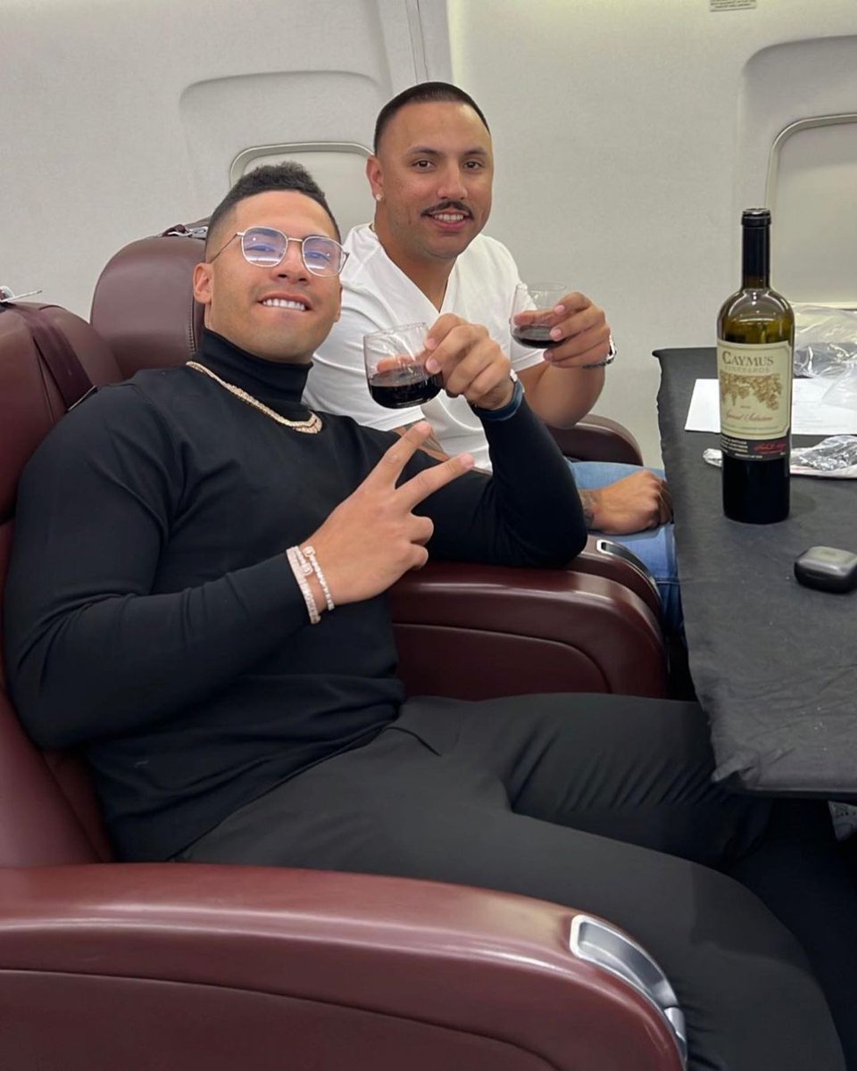 CaymusVineyards (@caymuscab) on Twitter photo Cheer to @yankees players <a href="/Cortes_1210/">Nestor Cortes</a> and <a href="/TorresGleyber/">Gleyber Torres</a> who are finding a reason to have a #CaymusOccasion 🍷
📸@talkinyanks Cheer to @yankees players <a href="/Cortes_1210/">Nestor Cortes</a> and <a href="/TorresGleyber/">Gleyber Torres</a> who are finding a reason to have a #CaymusOccasion 🍷
📸@talkinyanks
