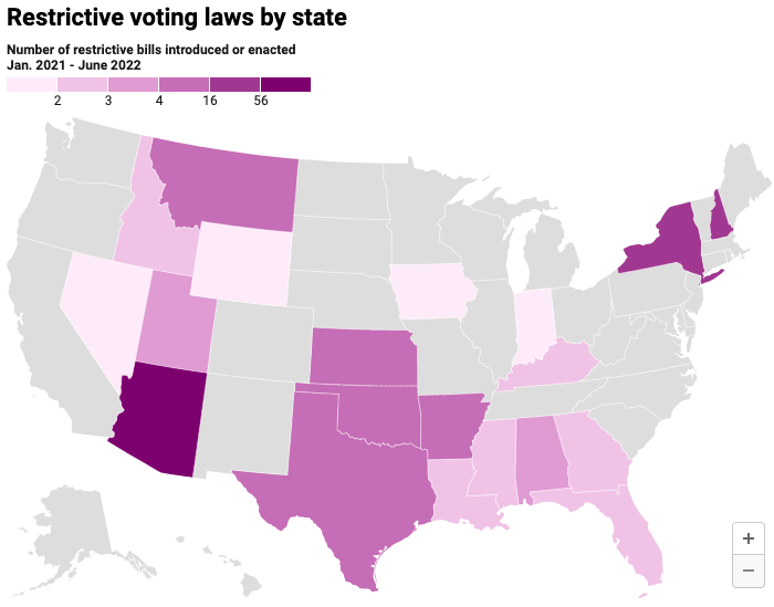 CiceroAPI's tweet image. In our latest blog, we highlight some of the recent #VotingRights legislation and identify ways that Cicero data may be used in service of protecting voting access and upholding democracy at all levels of government. bit.ly/3ya9SgE