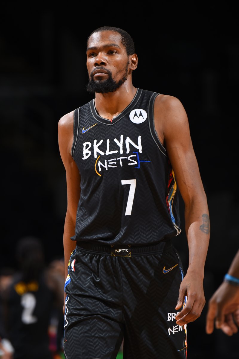 BleacherReport's tweet photo. The Nets won’t trade KD to the Suns without getting Devin Booker in return, per @JakeLFischer https://t.co/vtLpQsD1Xf