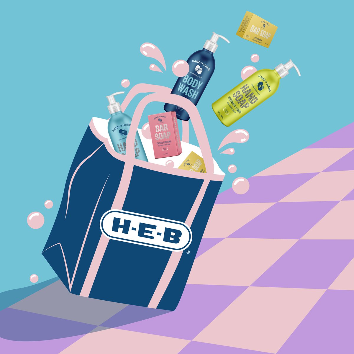You can now find some of your favorite Hand in Hand products and scents at <a href="/HEB/">H-E-B</a>! Tag us in a photo if you see us on the shelves! #handinhandsoap #HEB #skincare