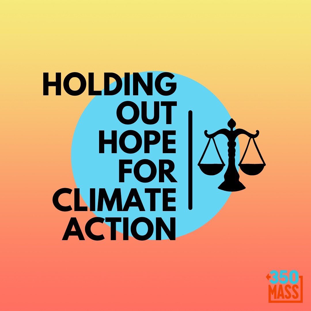 350Mass's tweet photo. Feeling overwhelmed from the recent onslaught of frustrating news? You’re not alone. We must hold out hope for climate action! 🌄💛 https://t.co/DXIXr01XWi