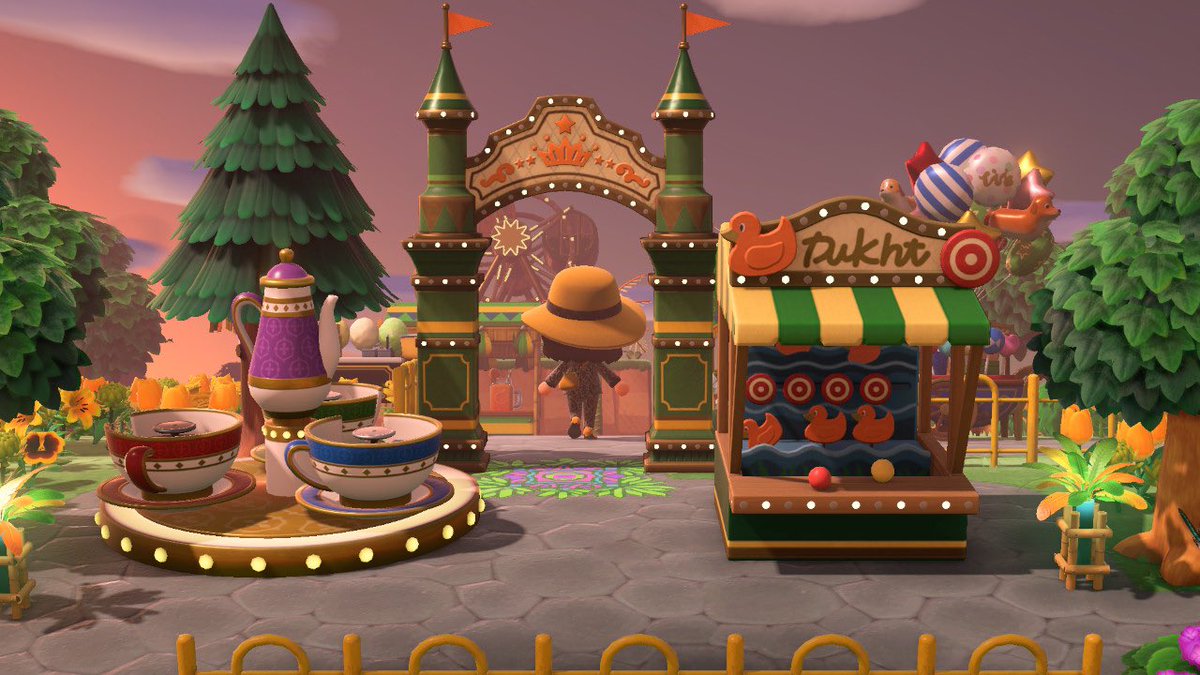 MacaroonDesign's tweet photo. Who else is going to miss the fireflies once June is over? come dream of Macaroon to wish on shooting stars, frolic with the fireflies, and explore the island at sunset! DA-8019-0257-8080 #acnh #AnimalCrossing #dreamaddress https://t.co/zKrBk9EsQb