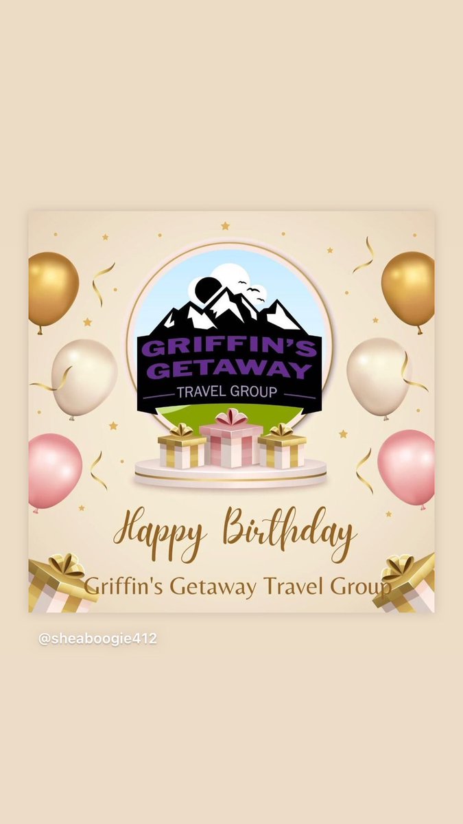 Happy 1st Birthday to my travel agency @griffinsgetawaytravelgroup. I continue to build my knowledge base as I plan, travel, and book memories for others. After a career in education for 18 years, this is a refreshing balance of making my passion my purpose! #travel