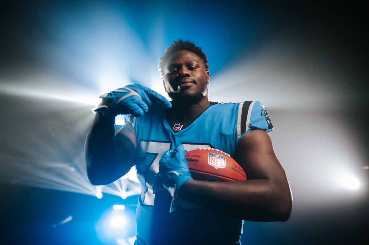 Panthers's tweet image. We have a signed Ickey jersey for one of you🖊️

RT for your chance to win! 

#SocialMediaDay | #KeepPounding