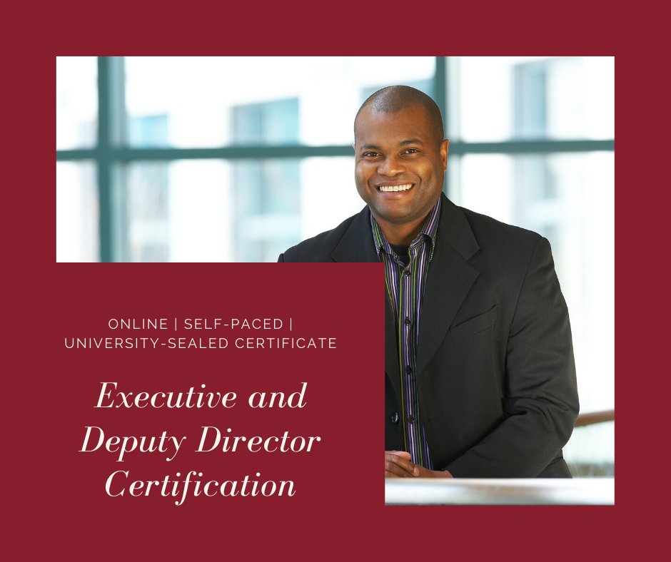 Executive and Deputy Directors! We offer a professional certification program that will help expand your skills without tight deadlines. It is 100% online, at your own pace and comes with a university-sealed certificate! Learn more about it at seacaa.org/director-certi… #SEACAA