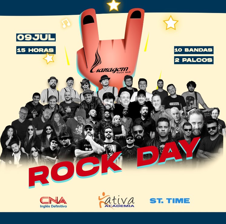 JoseAVerri's tweet photo. Hey Rockers!
Depois de um bom tempo longe do nosso Twitter aqui estamos para divulgar o "Rock Day", evento em homenagem ao dia Mundial do Rock que acontece no dia 09 de Julho na cidade de Apucarana/Pr no Garagem Rock Bar.
Informações: https://t.co/sbyxnNmGo8

#diamundialdorock https://t.co/8xBkzws0nW