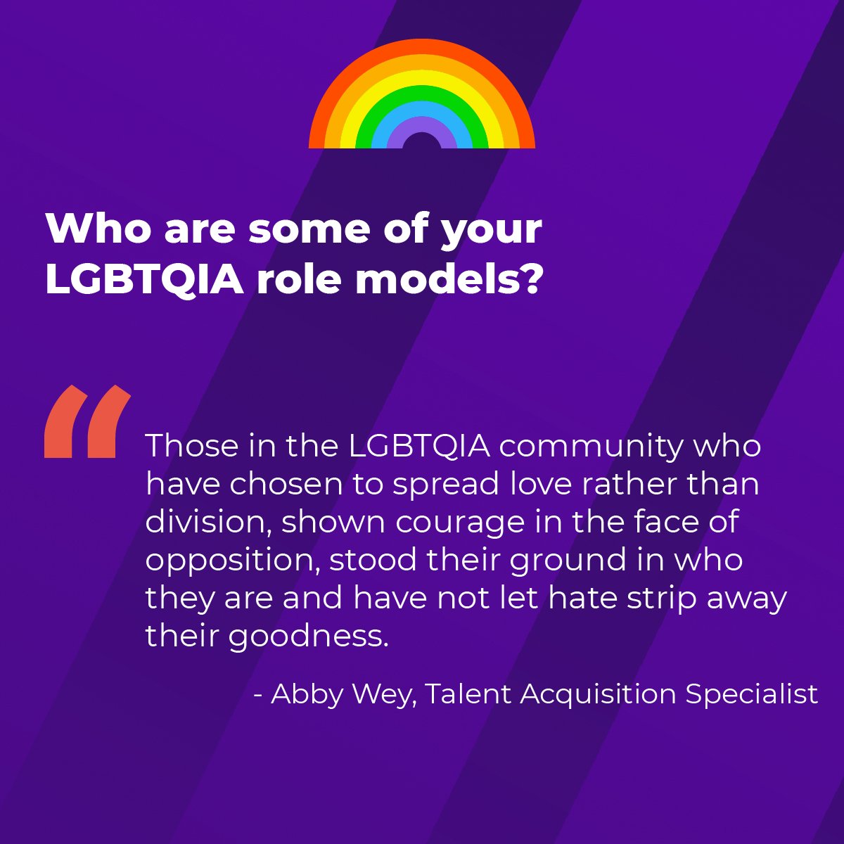 As June comes to a close, we wanted to reflect on what #pride means to us. 🌈  We'll continue to support all our tribe members and encourage them to live out their true, authentic selves  — as their unique value is exactly what makes our company thrive. #OneTeamOneDream