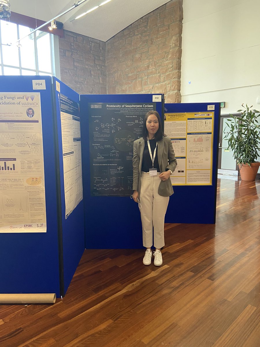 cathievic's tweet photo. had a lot of fun (also munching) and listened to many interesting research at Directing Biosynthesis VI! Thank you for having me. @kirschlings https://t.co/Ds2D451R1K