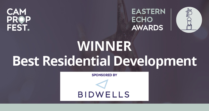 And the WINNER is... Great Kneighton, Cambridge (@CountrysidePPLC)

Highly Commended: West End Gardens, Haddenham (Saunders Boston Architects)

Sponsored by <a href="/Bidwells/">Bidwells</a> 

#EasternEchoAwards #awards #EasternEcho #CamPropFest #Cambridge #HomertonCollege