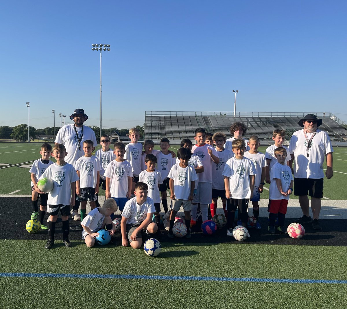 realoliveros's tweet photo. Wonderful time at Boys Soccer Camp 2022 @azleisd This is a community that is passionate about the beautiful game. This is only the beginning! Special thanks to our assistant coaches and varsity volunteers. You made this a great camp for all! #HornetPride https://t.co/kTqTXQ2Qfh