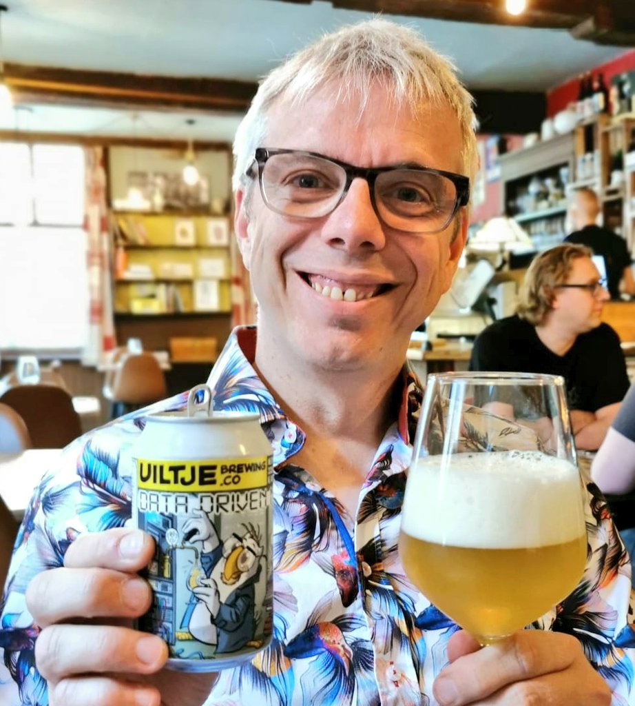I'm in Bruges. I think I found the most appropriate beer. #datadriven