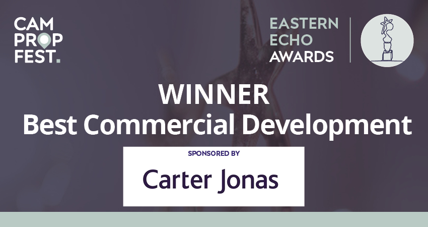 And the WINNER is...  Stane Retail Park, Colchester (The @ChurchmanorEstates Company)

Highly Commended: Suffolk Park, Bury St Edmunds (Jaynic)

Sponsored by <a href="/CarterJonas/">Carter Jonas</a> 

#EasternEchoAwards #awards #EasternEcho #CamPropFest #Cambridge #HomertonCollege