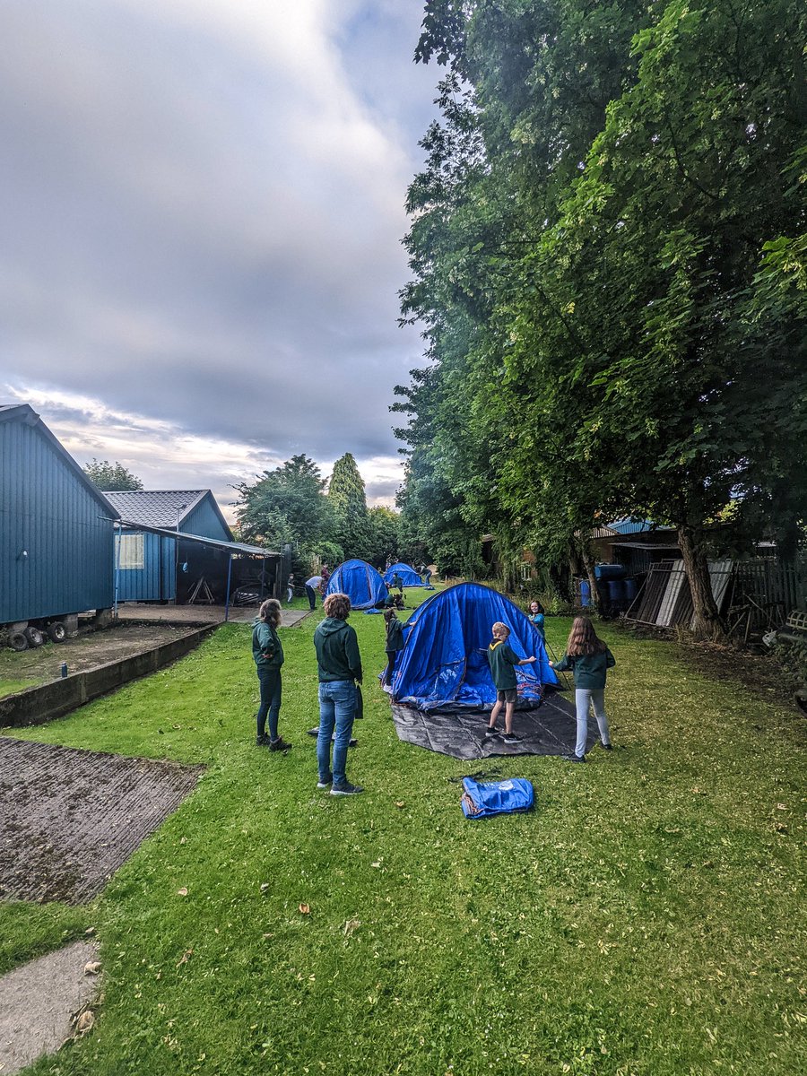 Sea3rd's tweet photo. The Cubs helped our Quartermaster check their tents are ready for them to use at  @CheshireScouts @Chamboree
 
#merseyweaver #SkillsForLife https://t.co/hmnK0D3I7Y