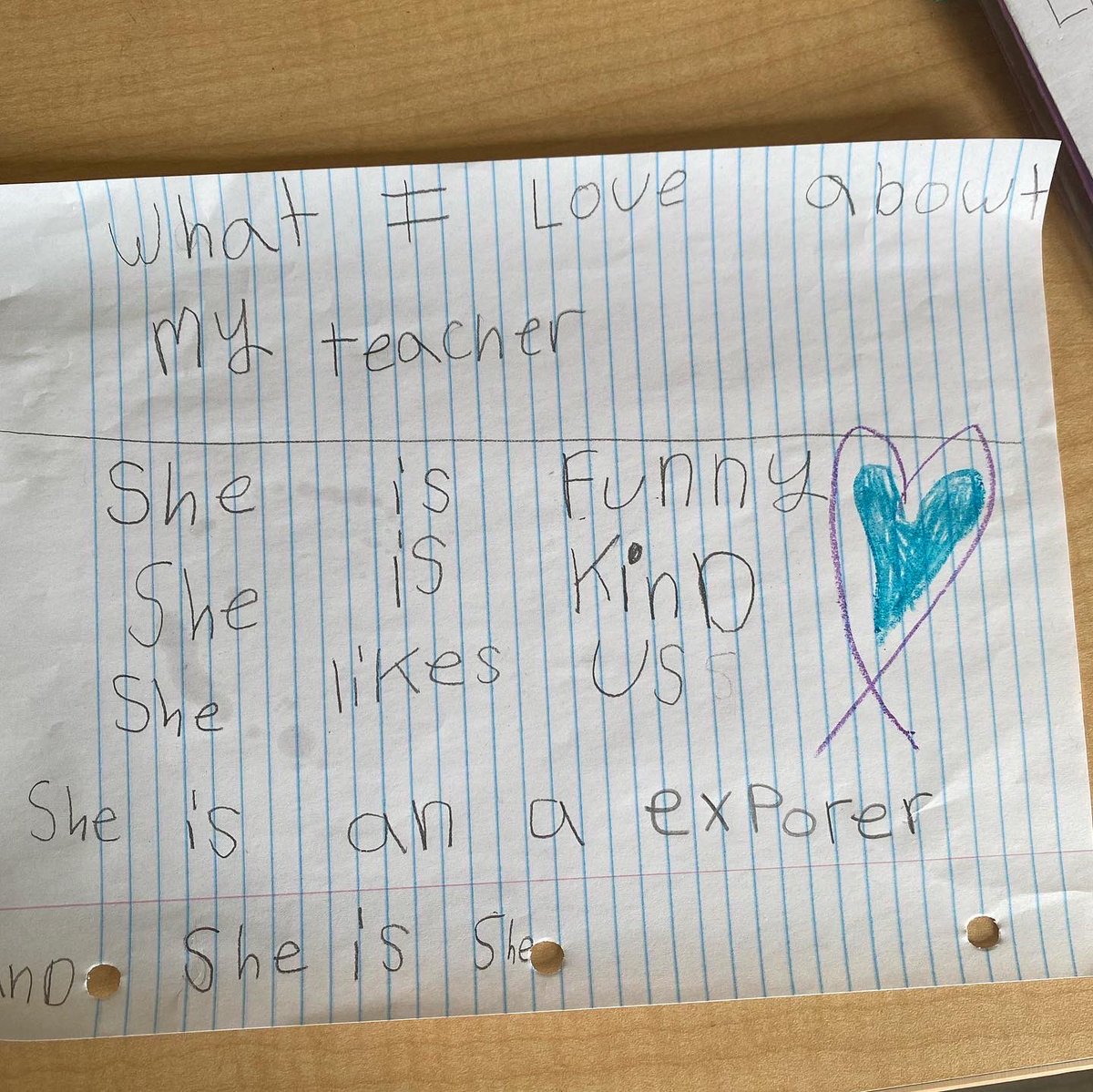 apsmola's tweet image. “She is an a exporer” #explorereducator

“She is she” #girlsrule 

May be the best last day note I’ve ever received. #5years #teacherlove