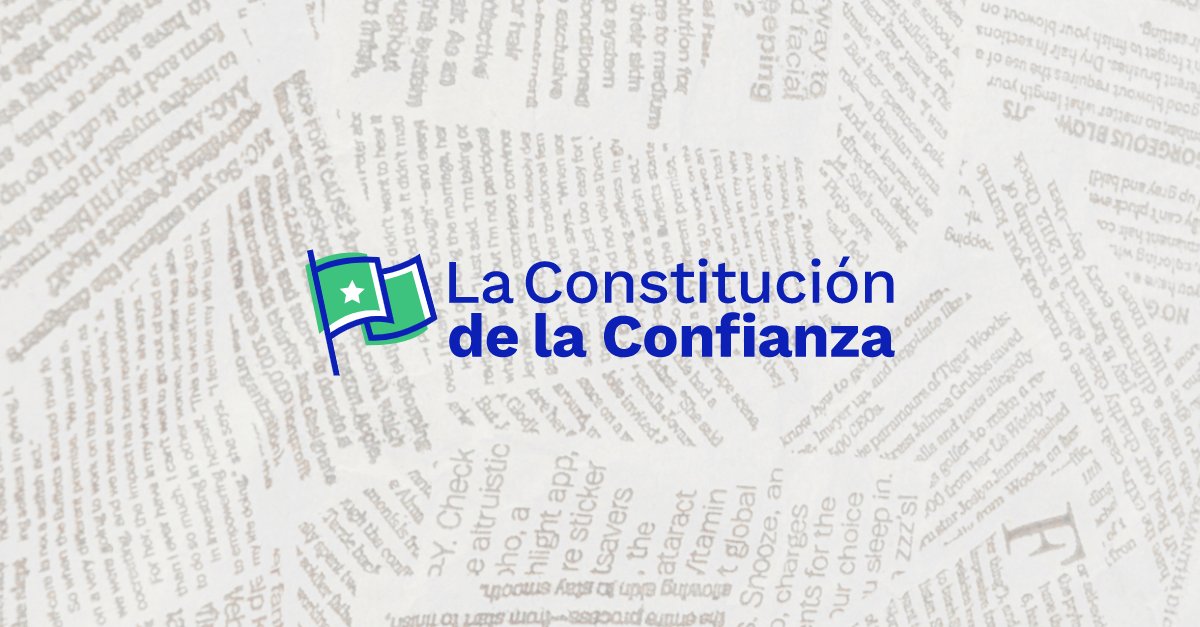 La Constitución de la Confianza tweet media