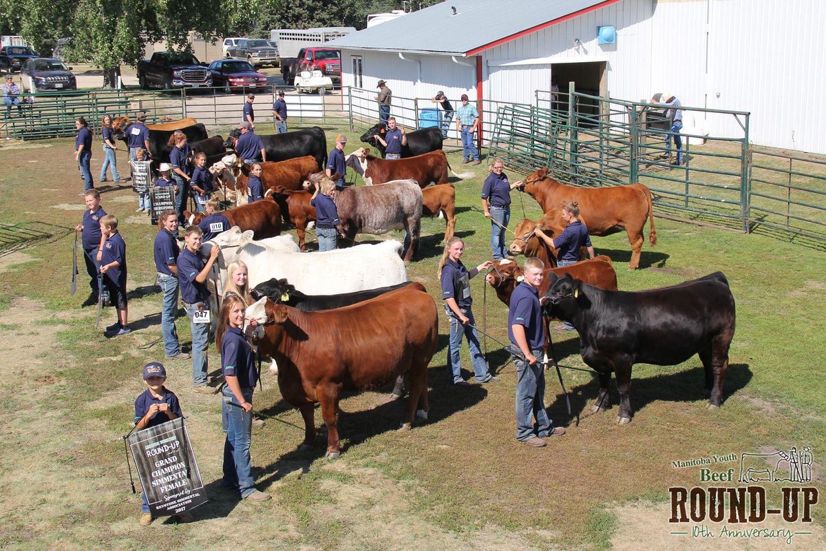 July 1 is fast approaching for Manitoba Youth Beef Roundup entries don’t miss this chance for an educational fun weekend. July 30 31 and August 1 . Hope to see you all back at Roundup 2022.