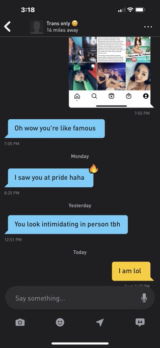 Lmao.  I am for sure intimidating in person.  What else? https://t.co/B9ehnrh7Z5