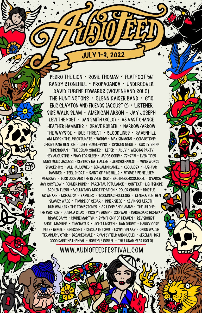 Come see us at <a href="/audiofeedfest/">Audiofeed Festival</a> in beautiful Urbana IL this weekend!