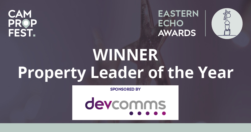 And the winner is... Andy Hill, CEO,  <a href="/Hill_Group_UK/">Hill_Group_UK</a> 

Sponsored by <a href="/Devcommsltd/">DevComms</a> 

#EasternEchoAwards #awards #EasternEcho #CamPropFest #Cambridge #HomertonCollege