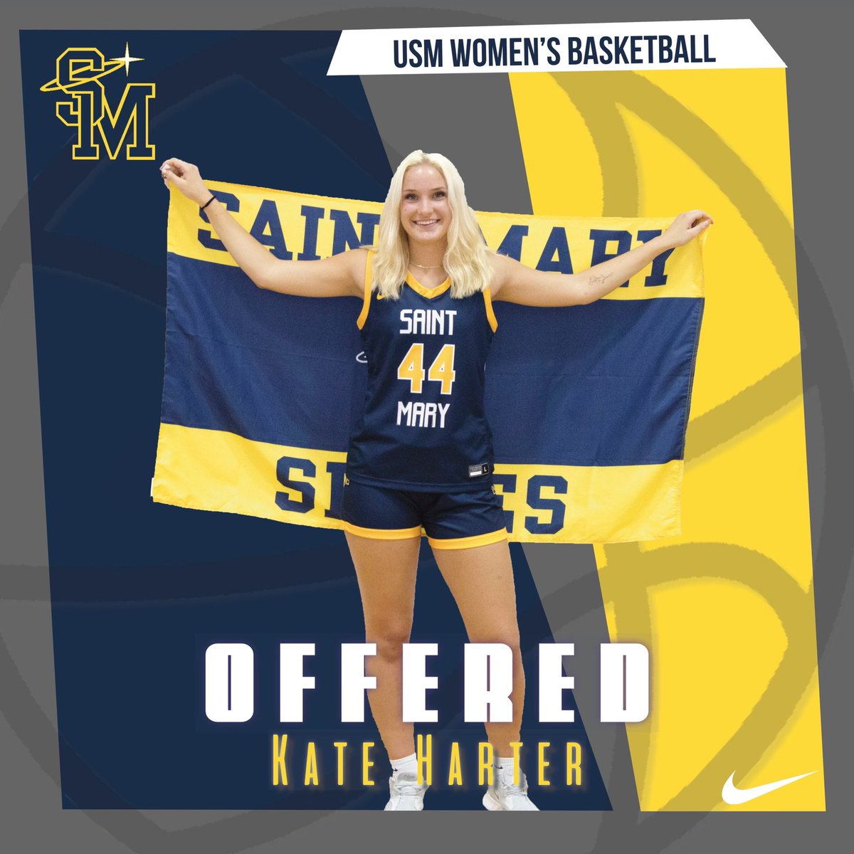 Thank you <a href="/AndyKelley47/">Andy Kelley</a> <a href="/DonShipman49/">Coach Ship</a> <a href="/coachSkupa/">Mackenzie Skupa</a> for the awesome visit! I’m grateful to announce I’ve received an offer to play at The University of Saint Mary. Thank you to their coaching staff for the opportunity.